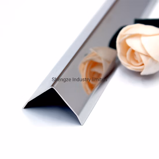 卸売ステンレス鋼タイル コーナー湾曲したトリム Porcelanato フローリング用